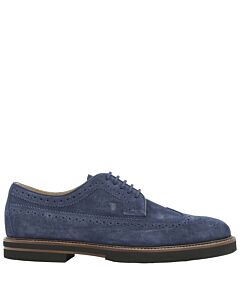 Tods Men's Galaxy Suede Brogue Lace-up Shoes