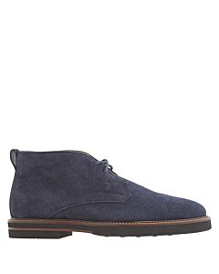 Tods Men's Galaxy Suede Lace-Up Derby Boots