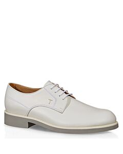 Tods Men's White Lace-Up Shoes