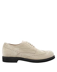 Tods Men's Wing-Tip Perforations Leather Lace-Up Derby Shoes