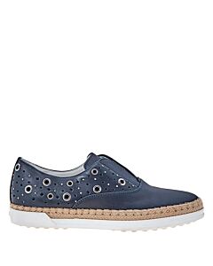 Tods Womens Slip-On Shoes in Dark Galaxy