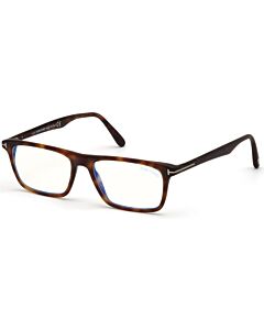 Tom Ford 56 mm Matte Red Havana Eyeglass Frames