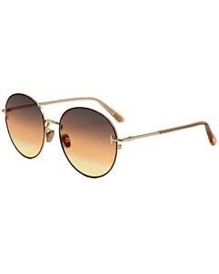 Tom Ford 58 mm Rose Gold Sunglasses
