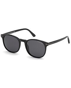 Tom Ford Ansel 53 mm Shiny Black Sunglasses