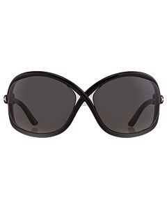 Tom Ford Bettina 68 mm Shiny Black Sunglasses