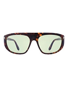 Tom Ford Edward 58 mm Dark Havana Sunglasses