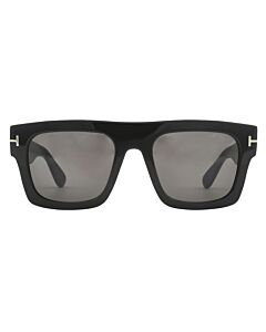 Tom Ford Fausto 53 mm Shiny Black Sunglasses