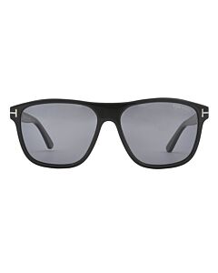 Tom Ford Frances 58 mm Shiny Black Sunglasses