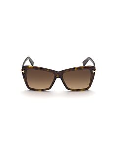 Tom Ford Leah 64 mm Tortoise Sunglasses