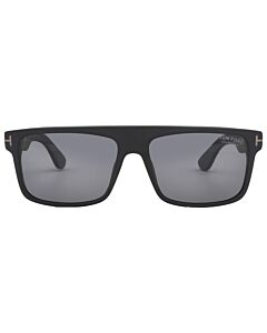 Tom Ford Philippe 58 mm Shiny Black Sunglasses