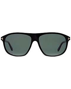 Tom Ford Prescott 60 mm Shiny Black Sunglasses
