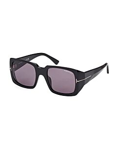 Tom Ford Ryder 51 mm Shiny Black Sunglasses