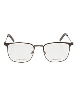 Tommy Hilfiger 52 mm Matte Brown Eyeglass Frames
