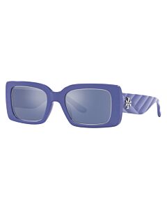 Tory Burch 51 mm Light Blue Sunglasses