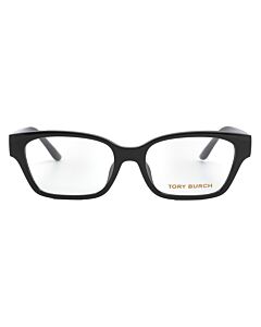 Tory Burch 52 mm Shiny Black Eyeglass Frames