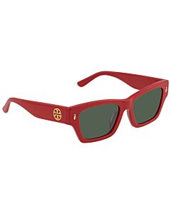 Tory Burch 52 mm Tory Red Sunglasses