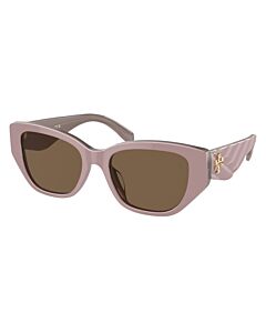 Tory Burch 53 mm Pearlized Pink Sunglasses