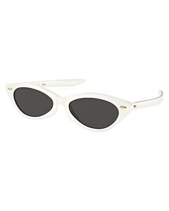 Tory Burch 53 mm White Sunglasses