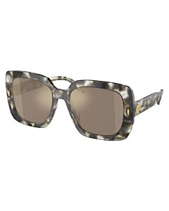 Tory Burch 58 mm Dark Tortoise Sunglasses