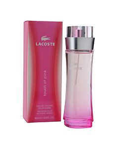 Touch Of Pink by Lacoste EDT Spray 3.0 oz (w)