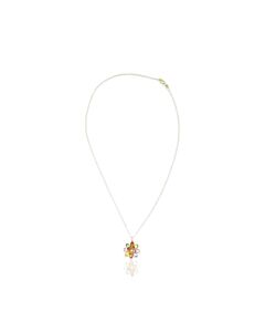 Tresorra 18K Yellow Gold Sapphires & Diamond NecklaceLength: 16 inches