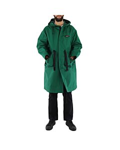 Undercover X Eastpak Green Pocket Detail Nylon Coat