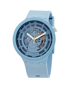 Unisex Bio- Sourced Material Transparent (Skeleton) Dial Watch