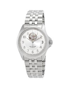 Unisex Combat Classic Stainless Steel Silver Dial Watch