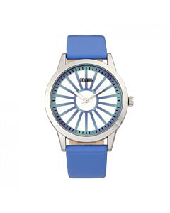 Unisex Electric Leather Multicolor Dial