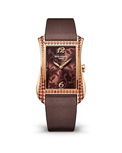 Unisex Gondolo Leather Brown Dial Watch