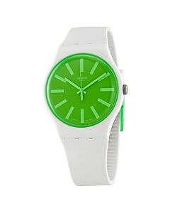 Unisex Grassneon Silicone Green Dial Watch