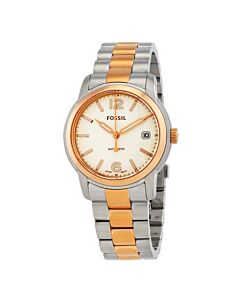 Unisex Heritage Stainless Steel Silver Dial Watch