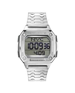 Unisex Hyper Shock Stainless Steel Digital Dial Watch