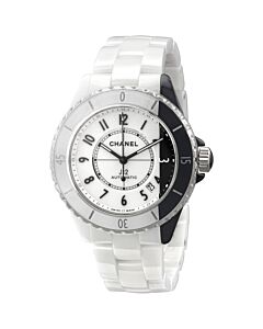 Unisex J12 Paradoxe Ceramic White Dial Watch