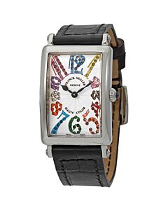 Unisex Long Island (Alligator) Leather White Dial Watch