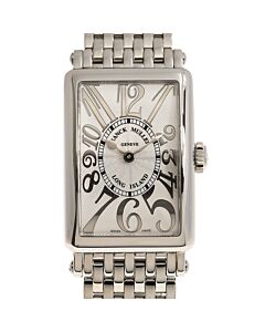 Unisex Long Island Stainless Steel White Dial Watch