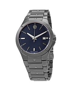 Unisex Stainless Steel Blue (Pavés de Paris) Dial Watch