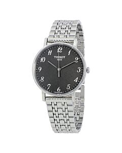 Unisex T-Classic Everytime Stainless Steel Rhodium Dial