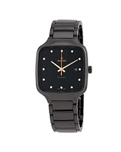 Unisex True Ceramic, Titanium Black Dial Watch