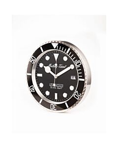 Unisex Wall Clock Black Dial Watch