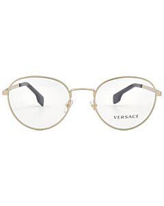 Versace 51 mm Gold Eyeglass Frames
