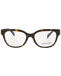 Versace 52 mm Havana Eyeglass Frames