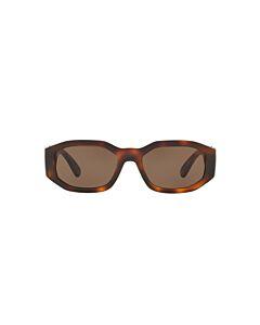 Versace 53 mm Havana Sunglasses