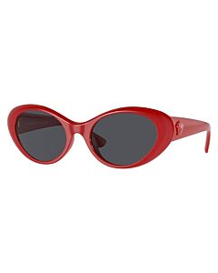 Versace 53 mm Red Sunglasses