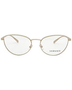 Versace 54 mm Gold Eyeglass Frames