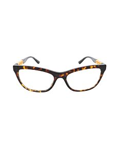 Versace 54 mm Havana Eyeglass Frames