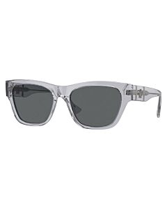 Versace 55 mm Grey Transparent Sunglasses