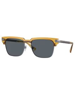 Versace 55 mm Transparent Yellow Sunglasses