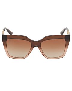Versace 56 mm Brown Transp Gradient Beige Sunglasses