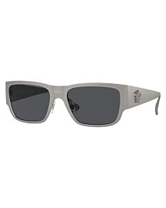 Versace 56 mm Gunmetal Sunglasses